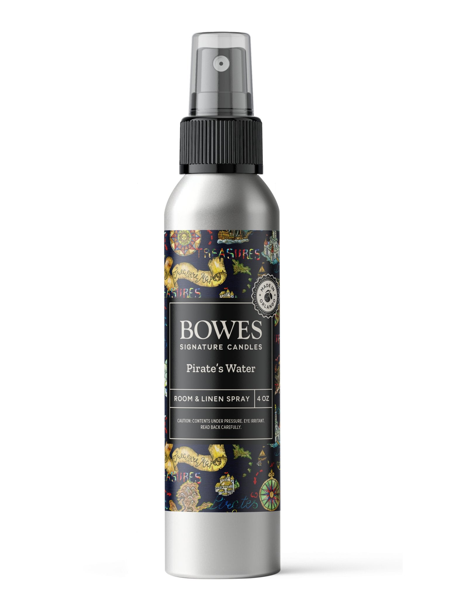 Pirate&rsquo;s Water - 4 oz Room and Linen Spray – Bowes Signature Candles