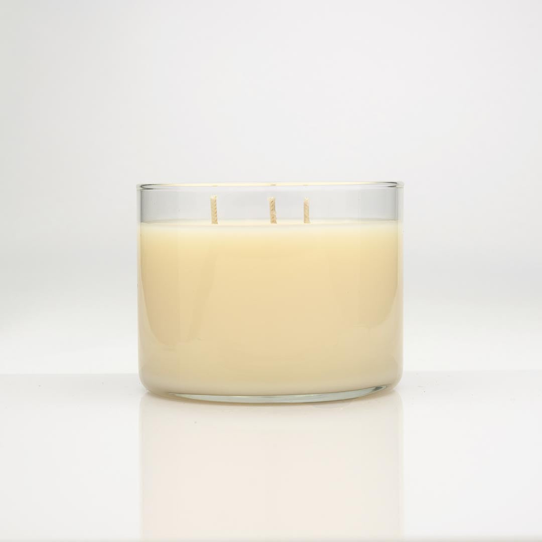 Teakwood Large 3-Wick Candle: Wood & Sea Fragrance