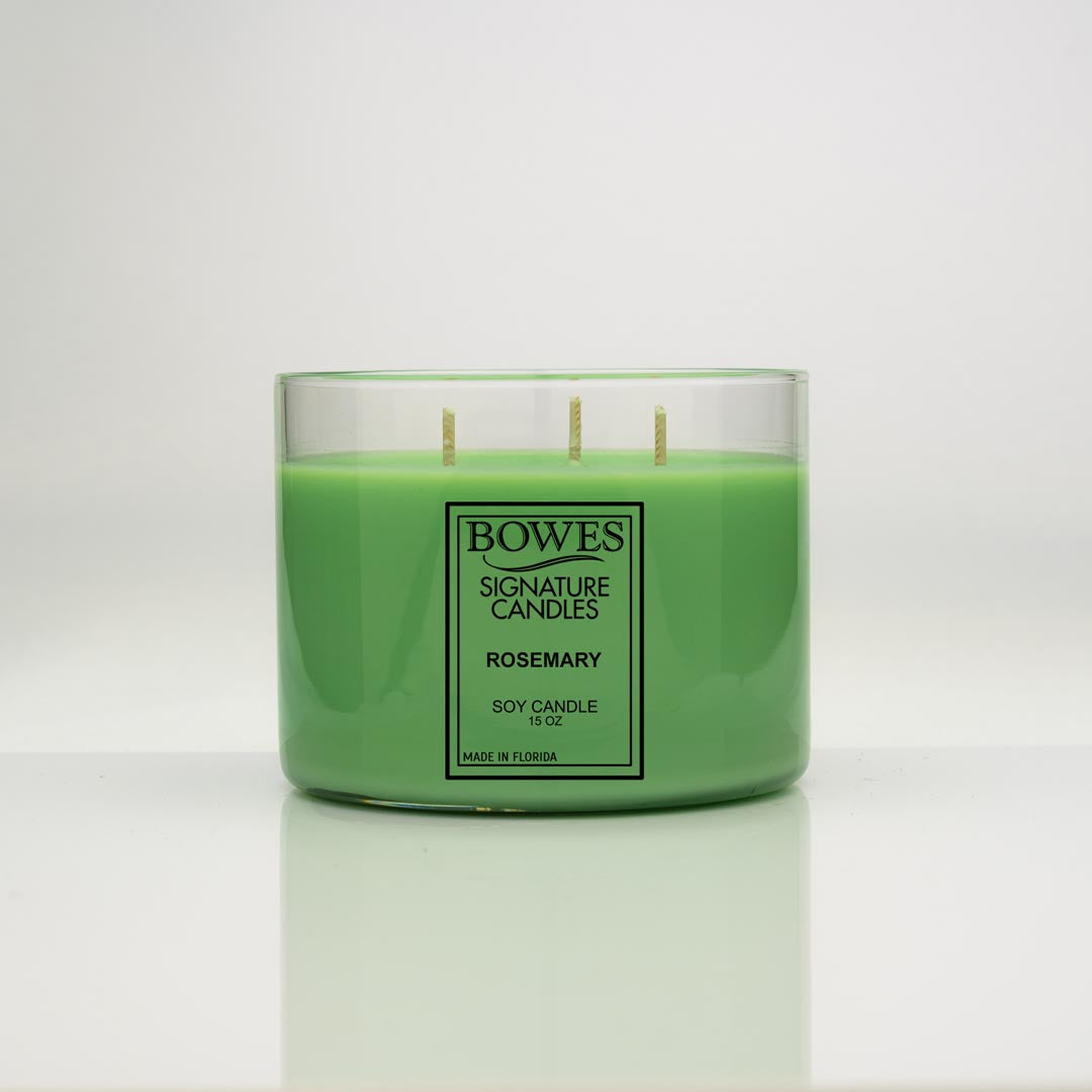 Rosemary Eucalyptus and Peppermint Candle, Aromatherapy Candle for Home  Scented