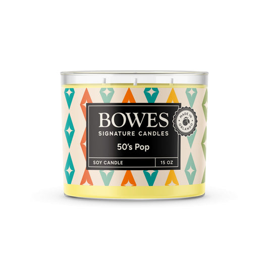 50's Pop - Bowes Signature Candles - Classic Candle Collection