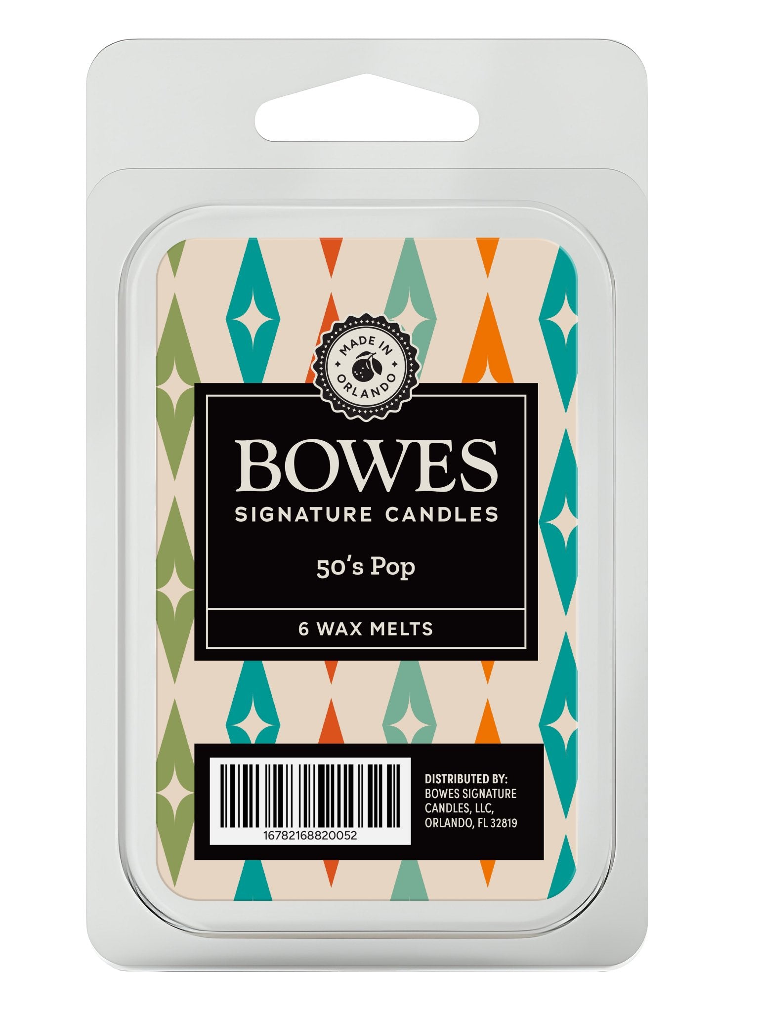 50's Pop - Bowes Signature Candles - Wax Melts