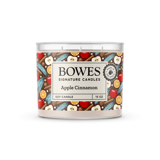 Apple Cinnamon - Bowes Signature Candles - Classic Candle Collection