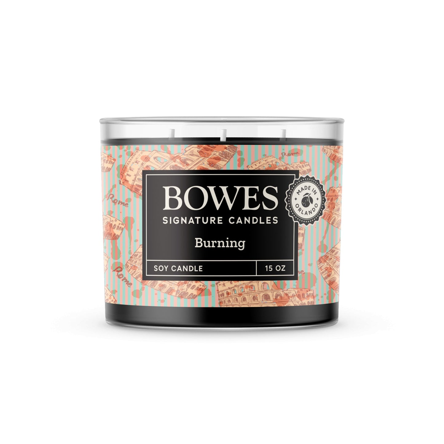 Burning - Bowes Signature Candles - Classic Candle Collection