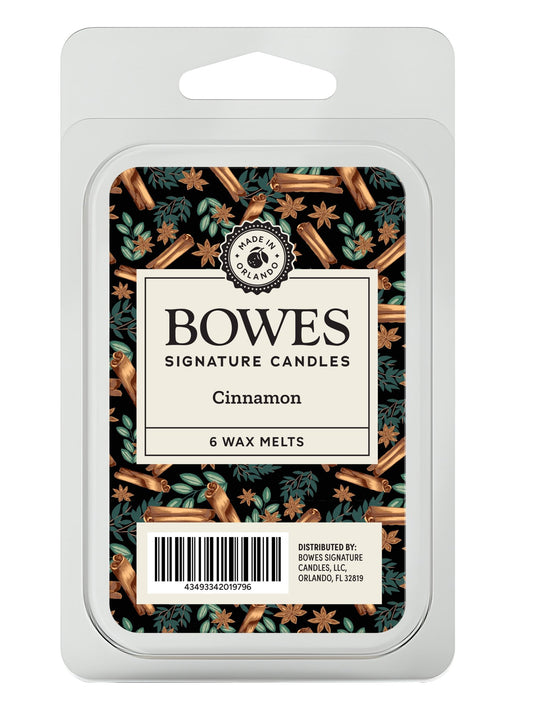 Cinnamon - Bowes Signature Candles - Wax Melts