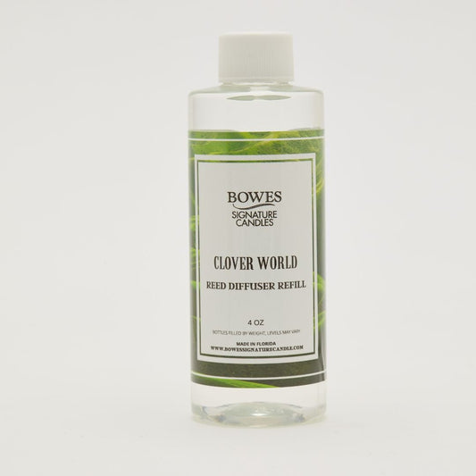 Clover World - Diffuser Refill - Bowes Signature Candles - Diffuser Oil