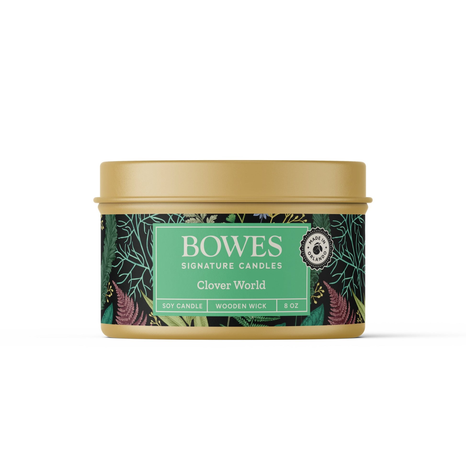 Clover World Gold - Bowes Signature Candles - Tin Candle