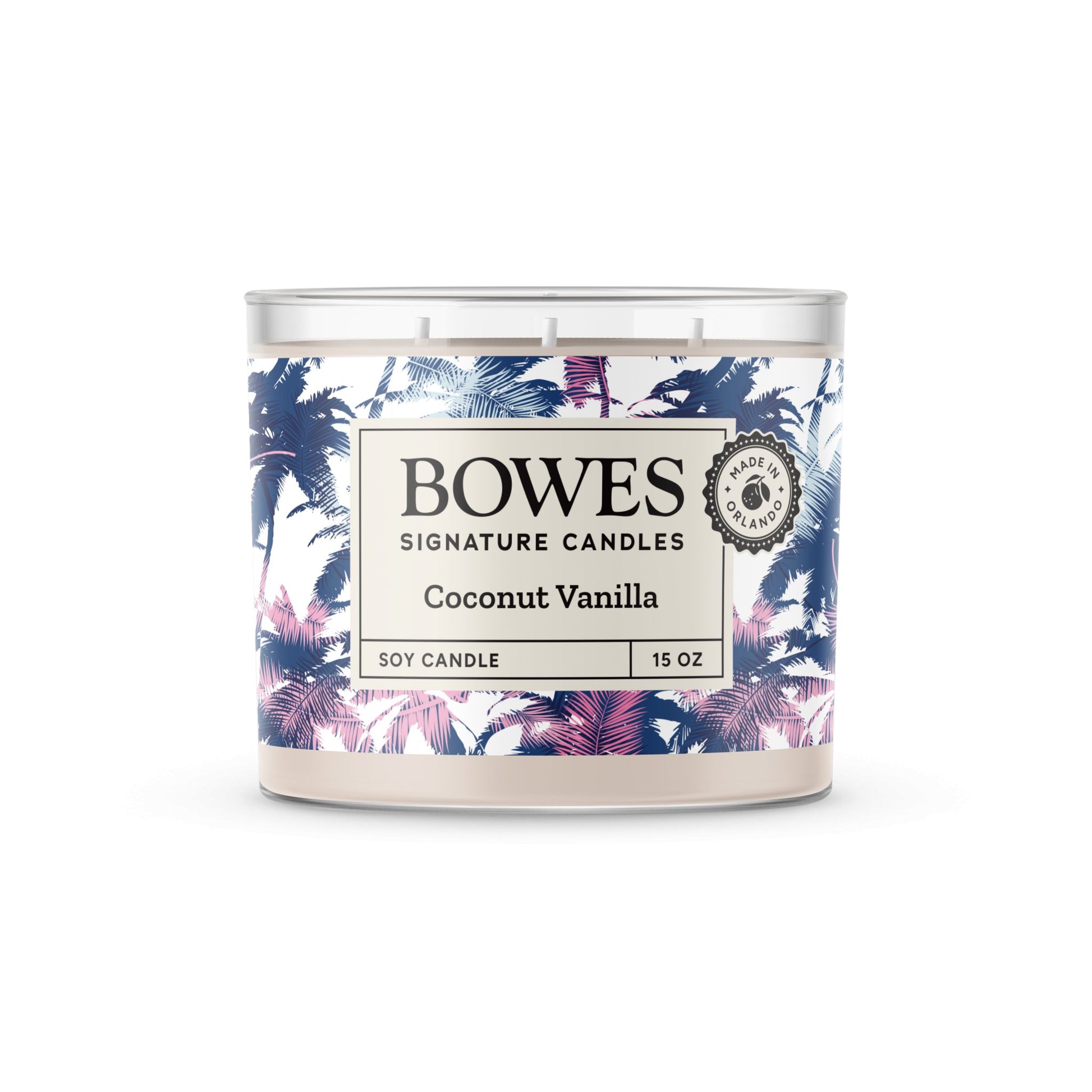 Coconut Vanilla - Bowes Signature Candles - Classic Candle Collection