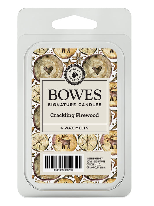 Crackling Firewood - Bowes Signature Candles - Wax Melts