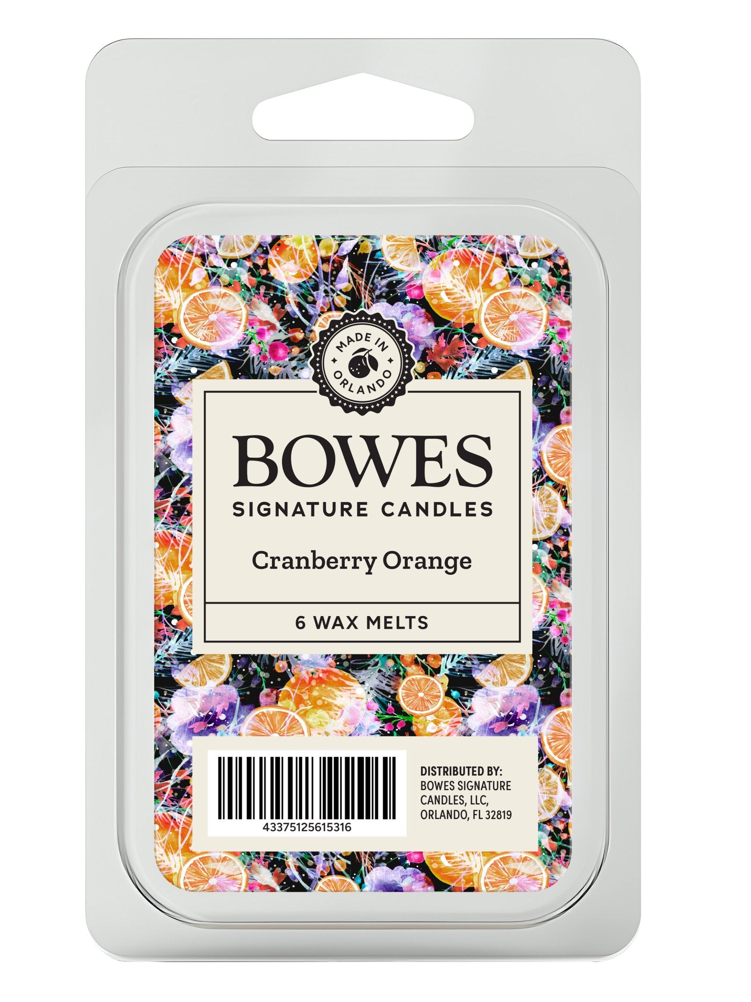 Cranberry Orange - Bowes Signature Candles - Wax Melts