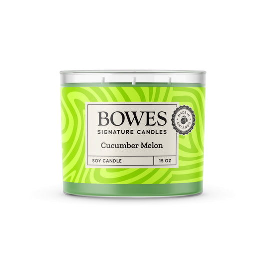 Cucumber Melon - Bowes Signature Candles - Classic Candle Collection