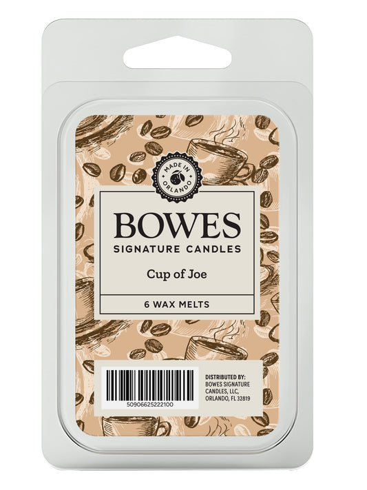 Cup of Joe - Bowes Signature Candles - Wax Melts