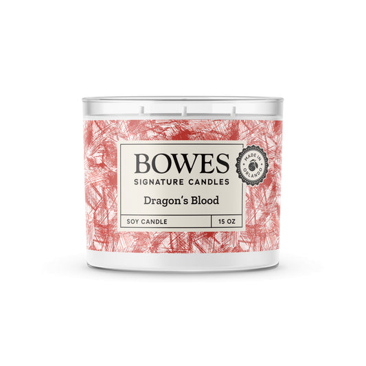 Dragon's Blood - Bowes Signature Candles - Classic Candle Collection