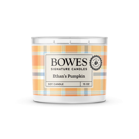 Ethan's Pumpkin - Bowes Signature Candles - Classic Candle Collection