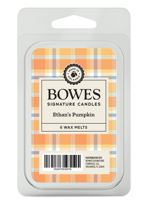 Ethan's Pumpkin - Bowes Signature Candles - Wax Melts