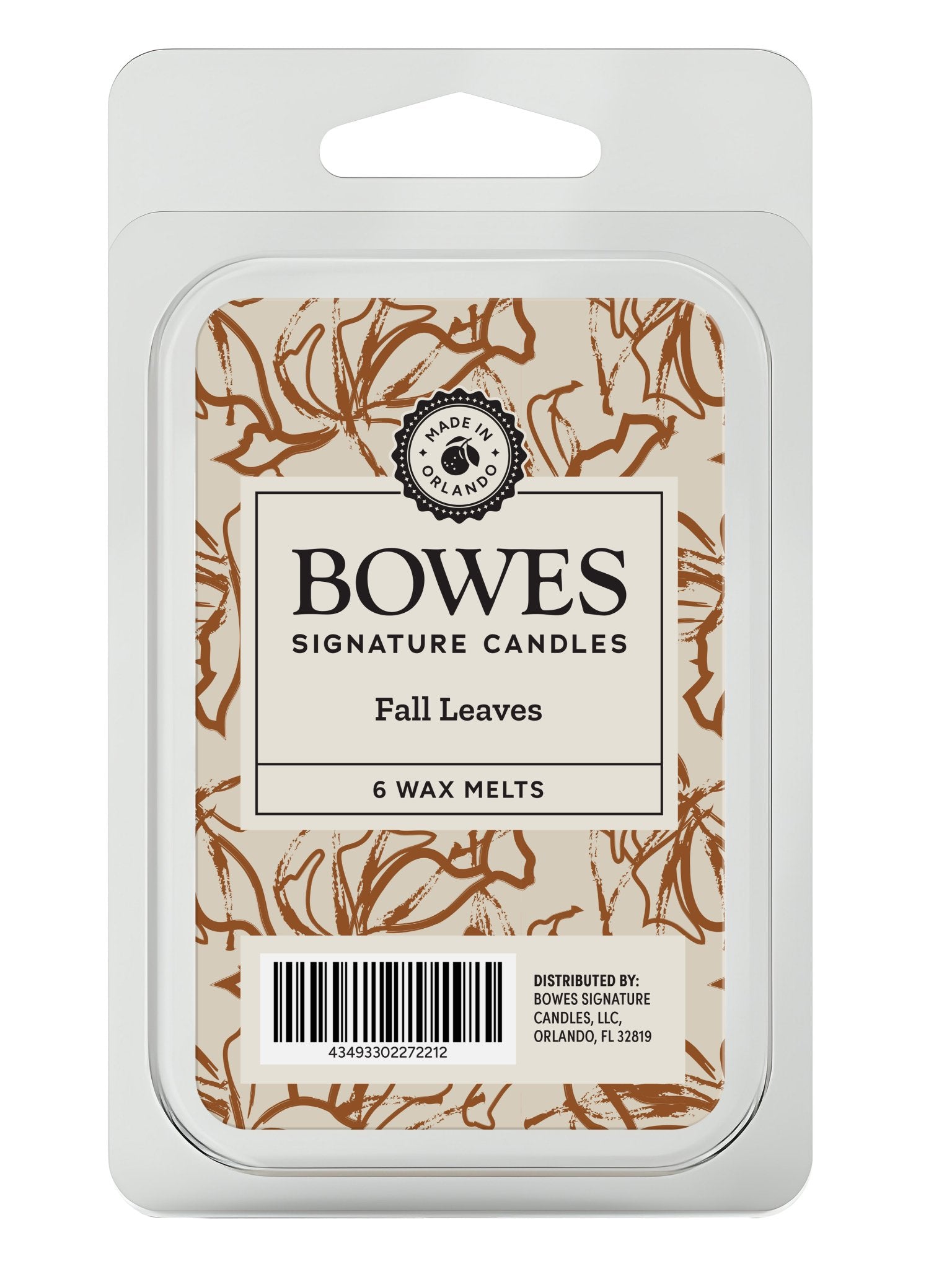 Fall Leaves - Bowes Signature Candles - Wax Melts