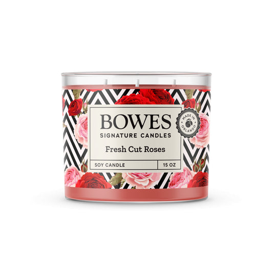 Fresh Cut Roses - Bowes Signature Candles - Classic Candle Collection