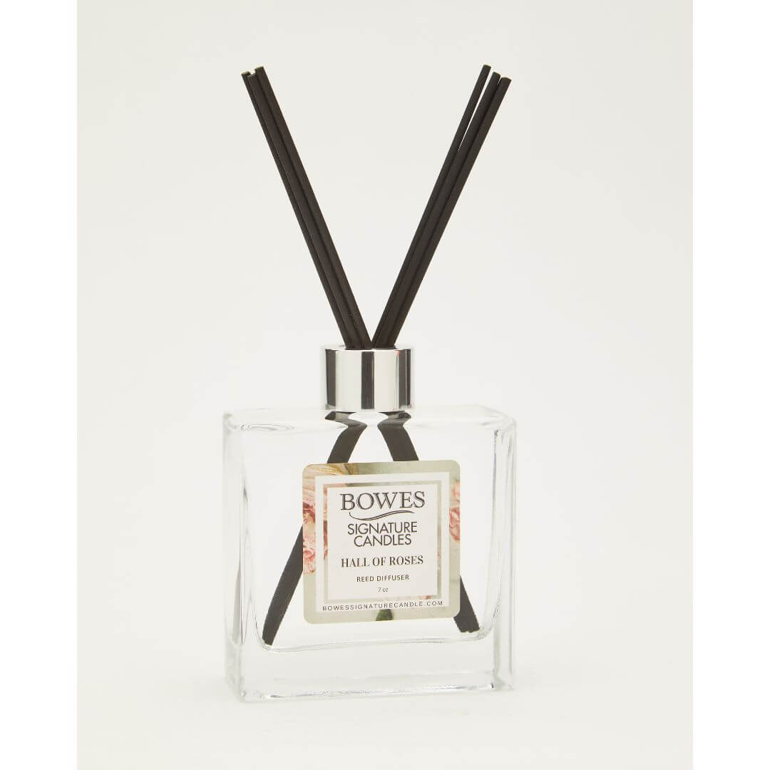 Hall of Roses - Large - Reed Diffuser - Bowes Signature Candles - Reed Diffuser