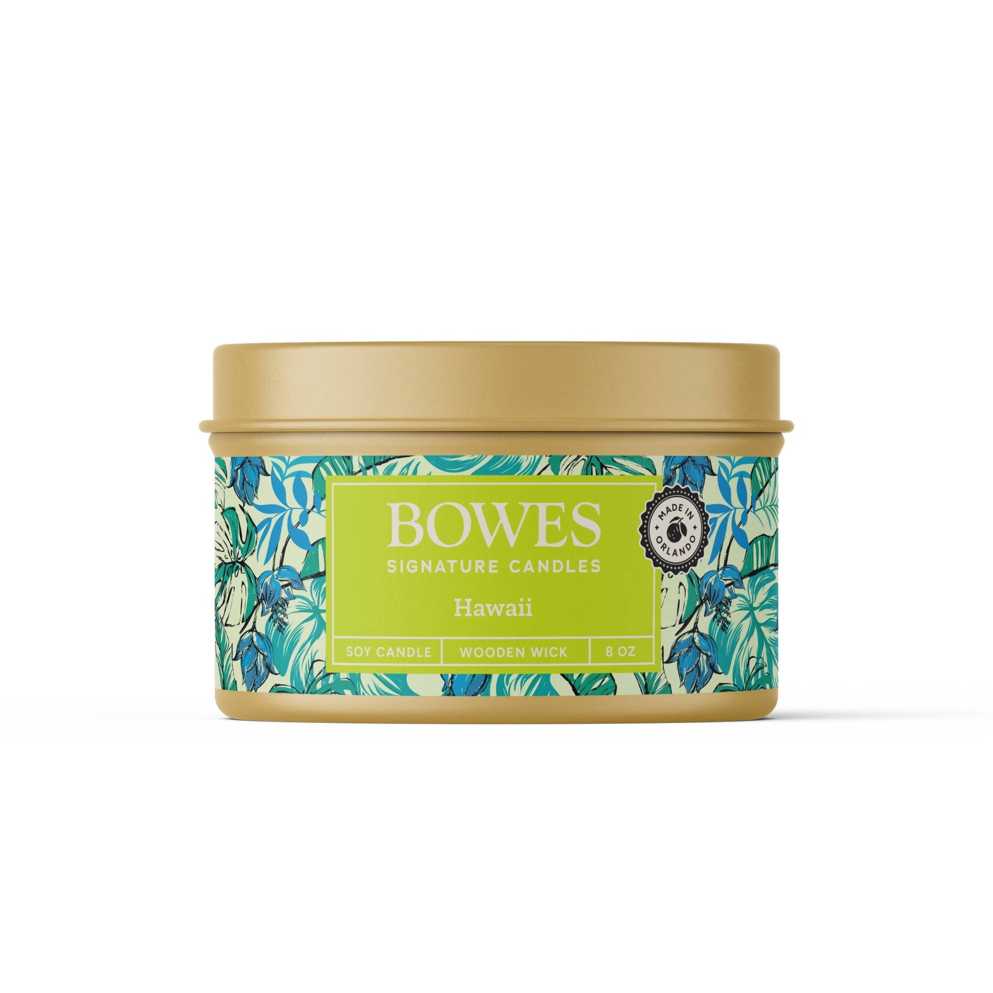 Hawaii Gold - Bowes Signature Candles - Tin Candle