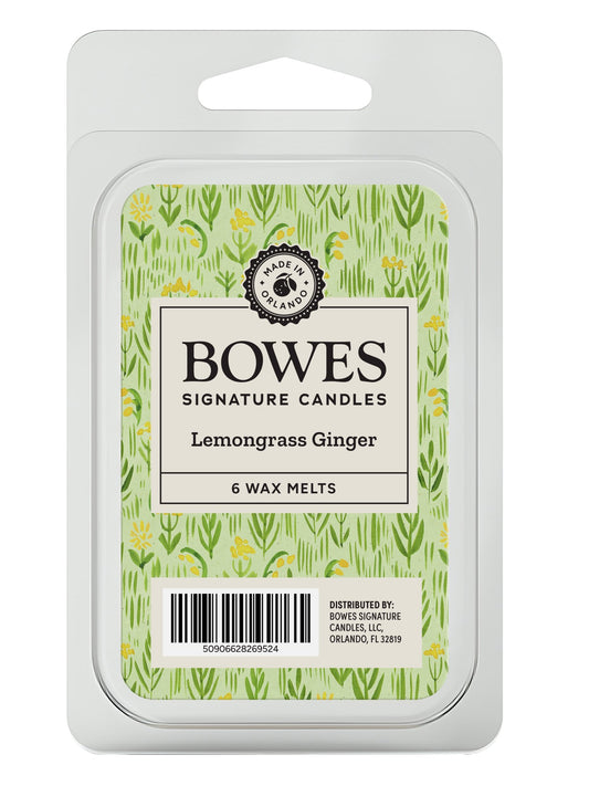 Lemongrass Ginger - Bowes Signature Candles - Wax Melts