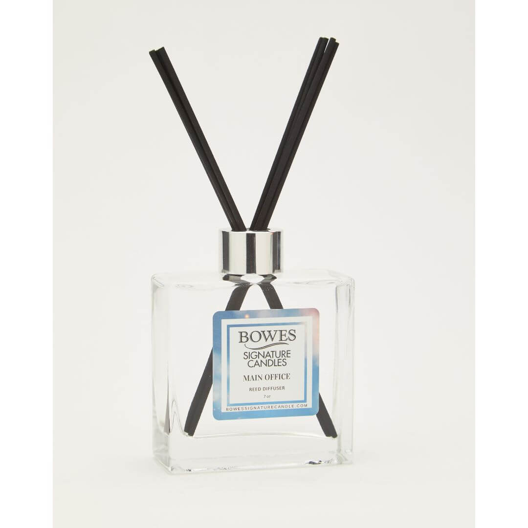 Main Office - Large - Reed Diffuser - Bowes Signature Candles - Reed Diffuser