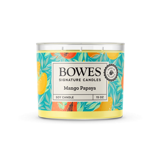 Mango Papaya - Bowes Signature Candles - Classic Candle Collection