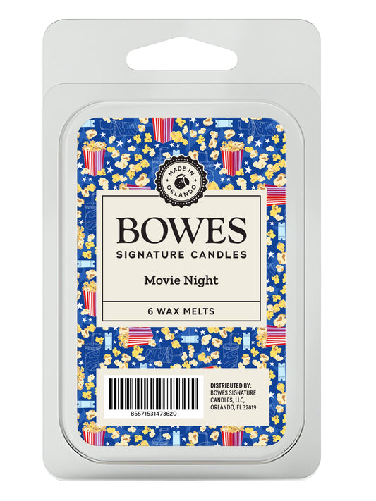 Movie Night - Bowes Signature Candles - Wax Melts