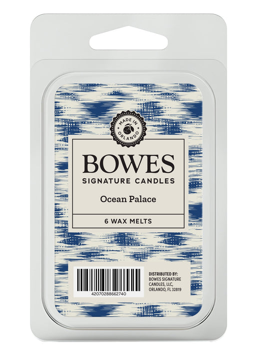 Ocean Palace - Bowes Signature Candles - Wax Melts