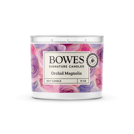 Orchid Magnolia - Bowes Signature Candles - Classic Candle Collection