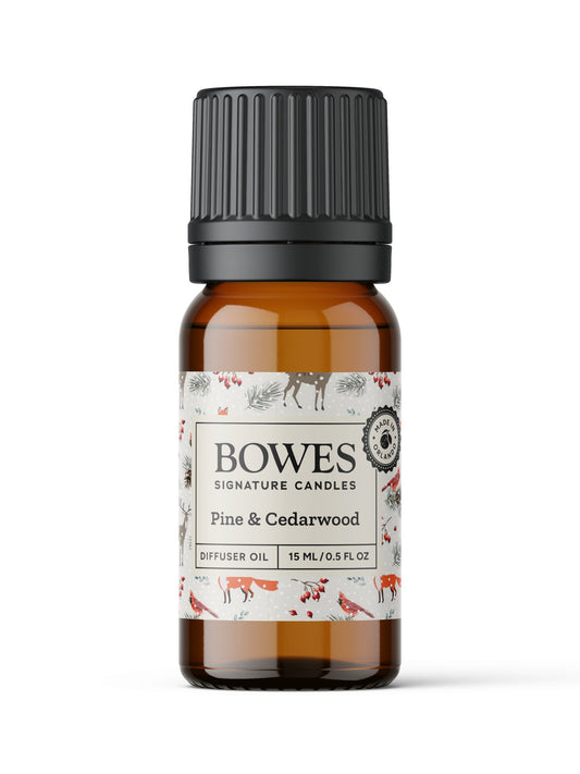 Pine & Cedarwood - Bowes Signature Candles - Diffuser Oil