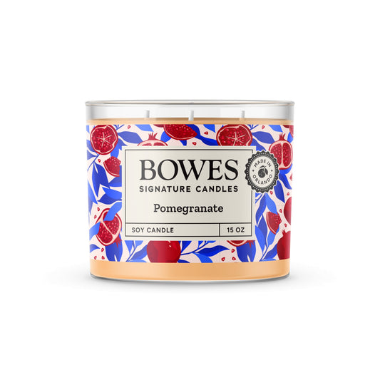 Pomegranate - Bowes Signature Candles - Classic Candle Collection