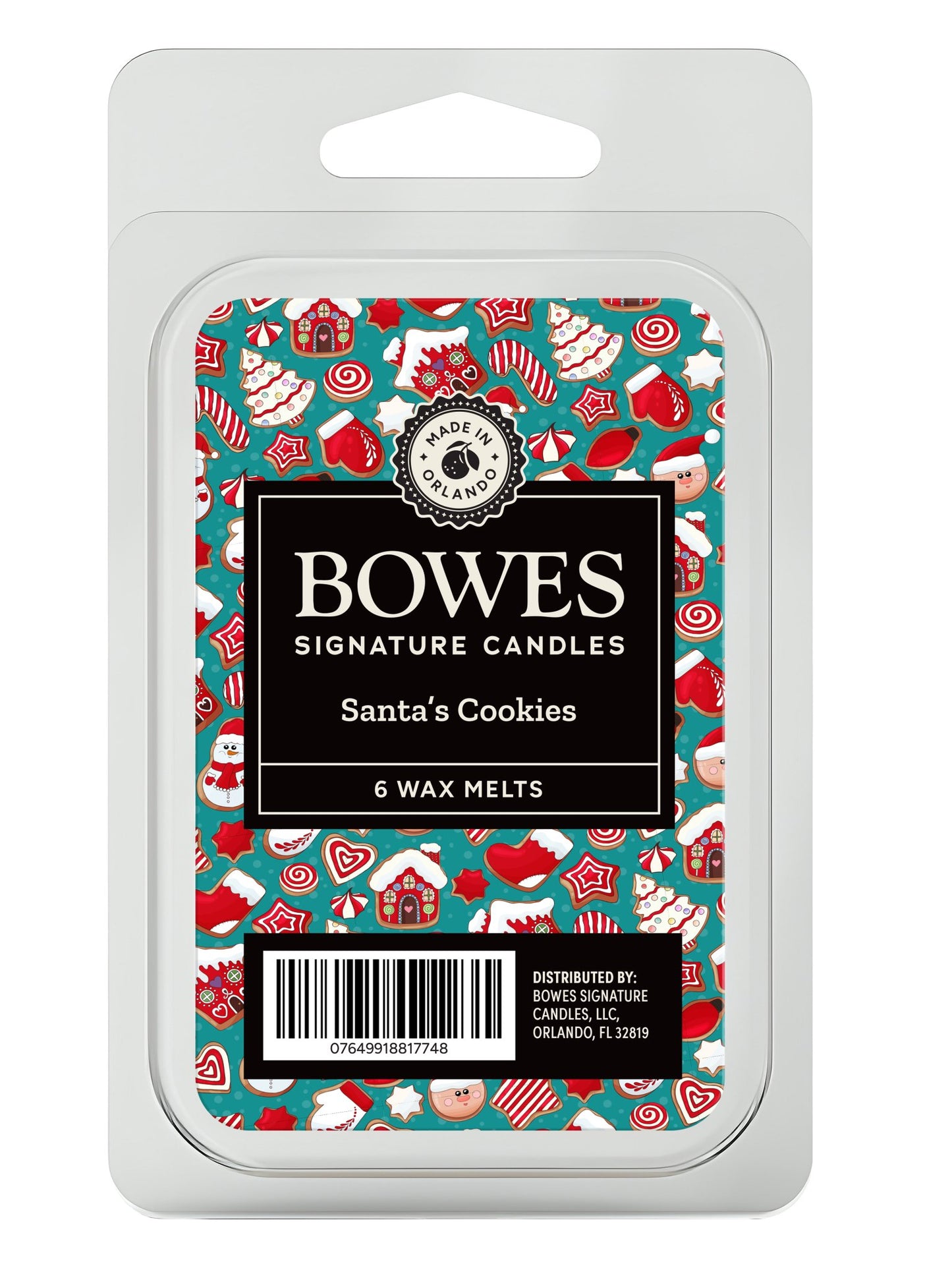 Santa's Cookies - Bowes Signature Candles - Wax Melts