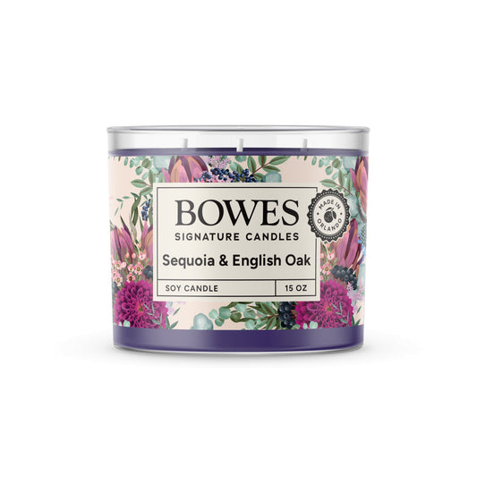 Sequoia & English Oak - Bowes Signature Candles - Classic Candle Collection