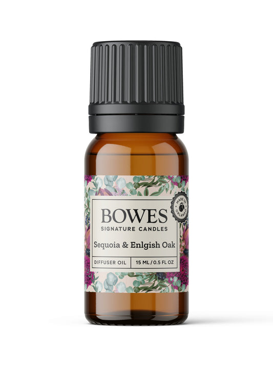 Sequoia & English Oak - Bowes Signature Candles - Diffuser Oil