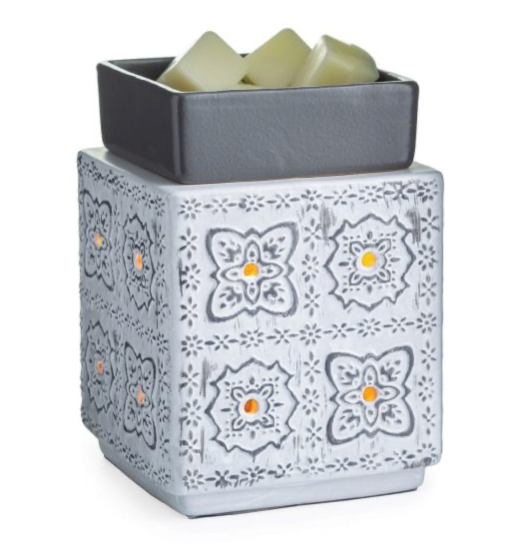 Wax Melt Warmer - Modern Cottage with Illumination - Bowes Signature Candles - 